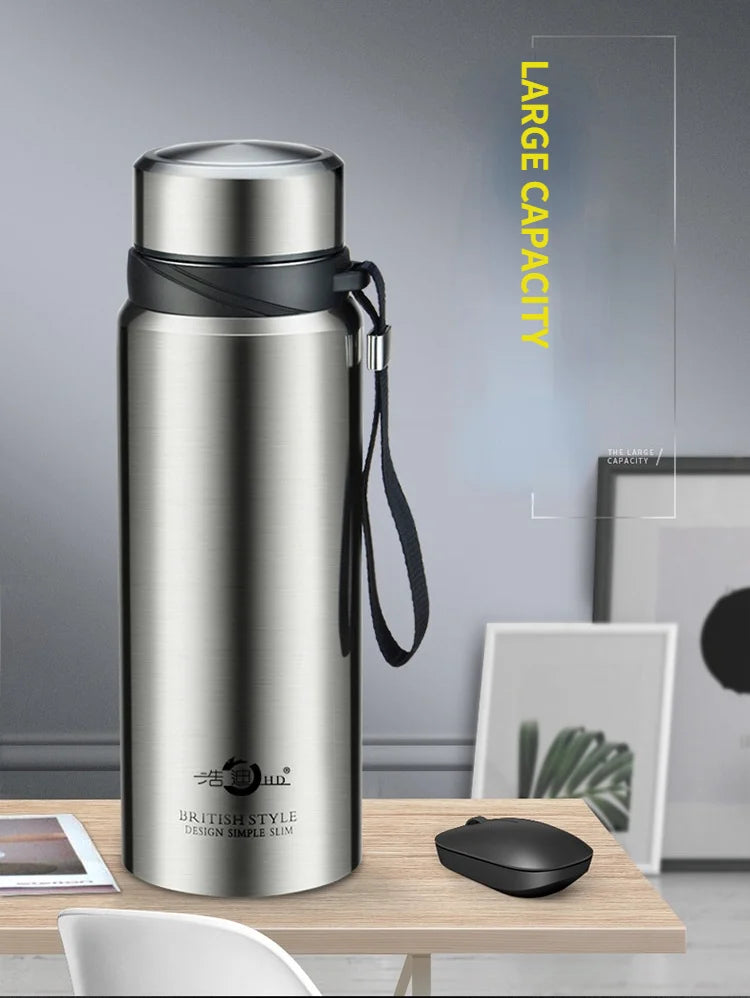 Thermo Pot Thermos Bottle 1800ML Double Wall Stainless Steel Insulated Vacuum Flask Drinkware Cup Thermal Mug Water Bottle