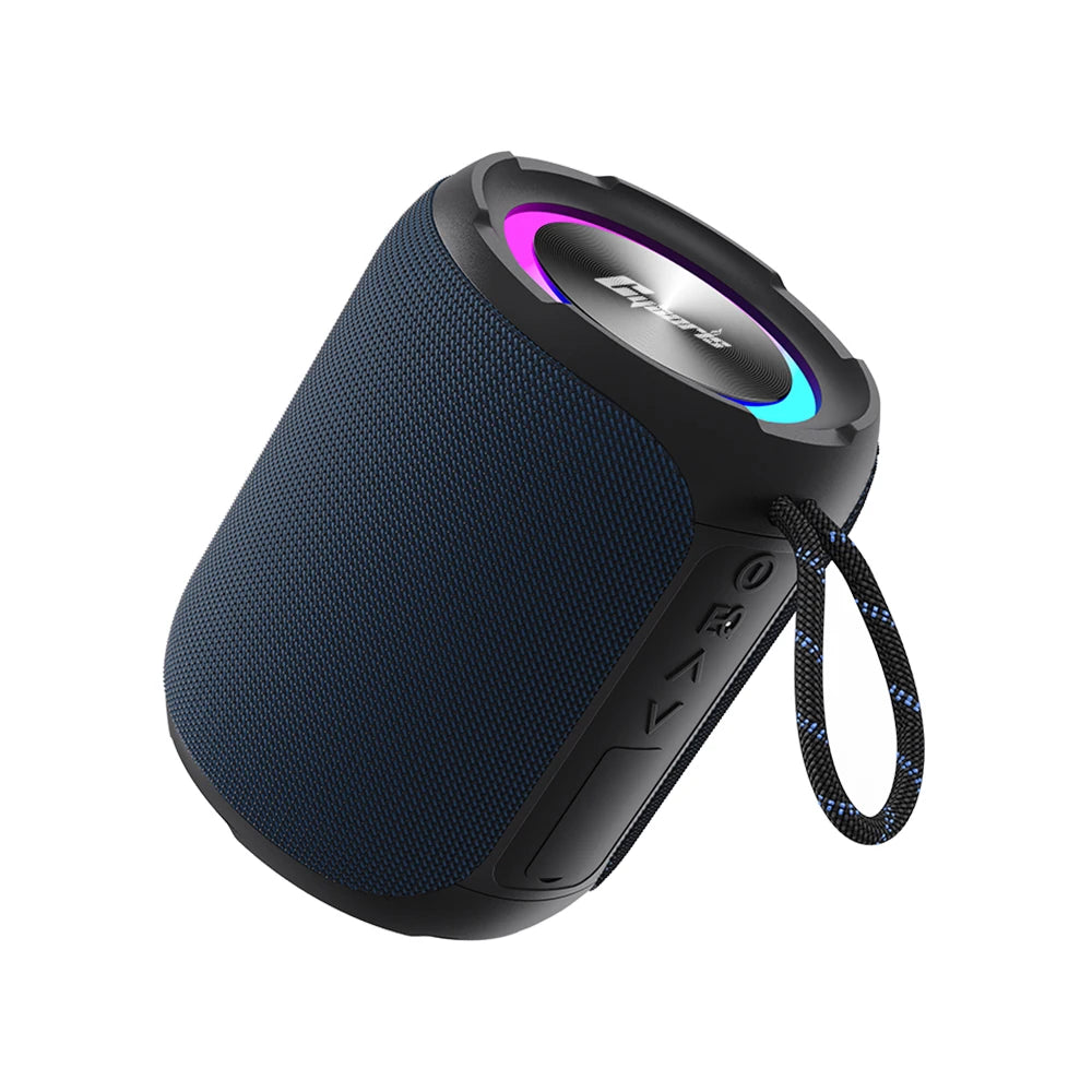 M5, Portable 40W Wireless Speaker BT5.3, Stereo, TWS Pairing,Deep Bass, LED, Call, Radio, IPX7 Waterproof, TF Card, USB, AUX