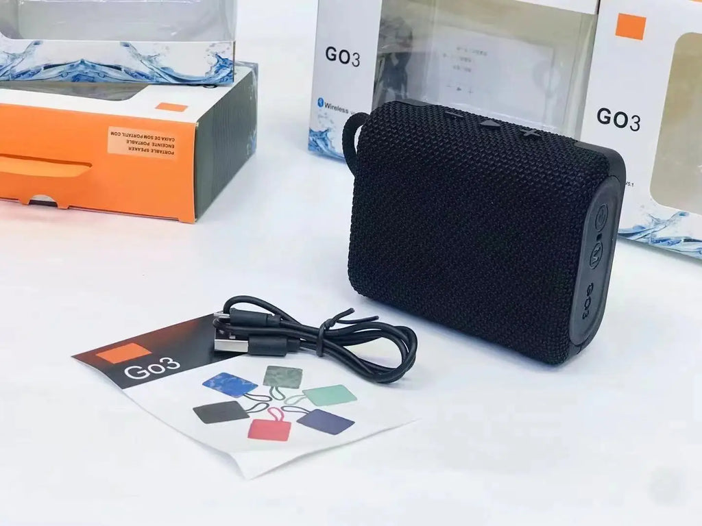 Hot Sale Portable G3 Wireless Mini Speakers Waterproof Outdoor Bass Sound for Blue-tooth Sports Party Box LED Airplay DC Plastic