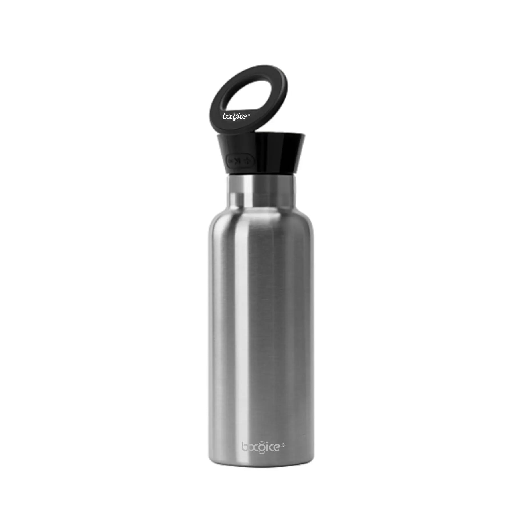 3 in 1 Bluetooth Speaker Water Bottle Stainless Steel 12OZ 18.6OZ with Magnetic Phone Stand Stick 6W MagBottle Speaker Sporting
