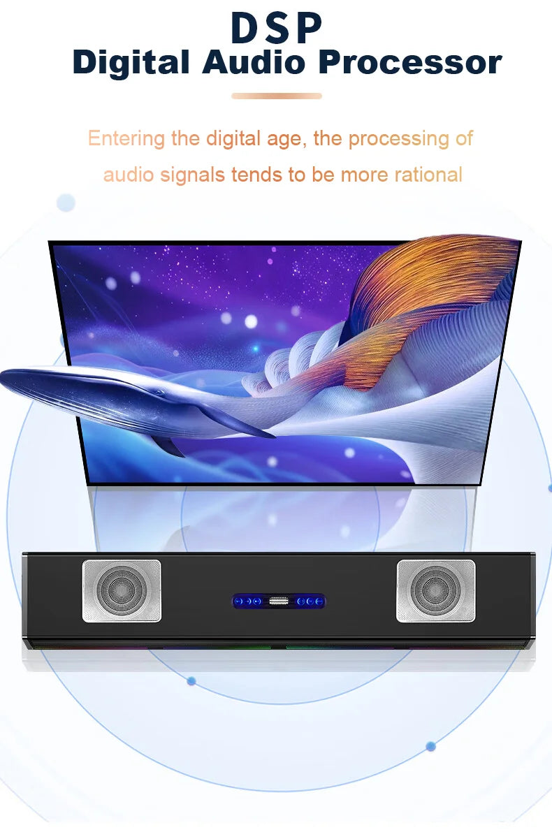 2.1CH for Bluetooth Home Karaoke Theater System for New Year's Indoor Party