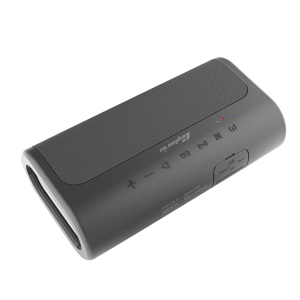 Newest Portable Speaker 80W High-power DSP Subwoofer Wireless Portable TWS Outdoor Bluetooth Speaker