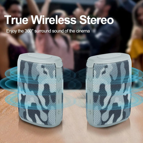2024 bluetooth Fabric Speakers Water Proof bluetooth Speaker Fabric