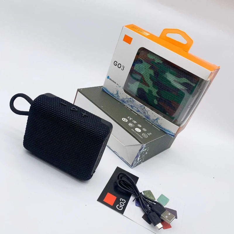 Hot Sale Portable G3 Wireless Mini Speakers Waterproof Outdoor Bass Sound for Blue-tooth Sports Party Box LED Airplay DC Plastic