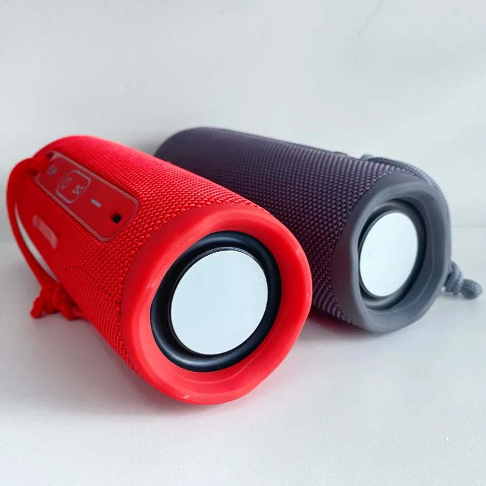 Portable for Bluetooth Speaker RGB LED Waterproof TF Card Slot 10W Wireless Subwoofer for Outdoor Parties Home Theatre Audio