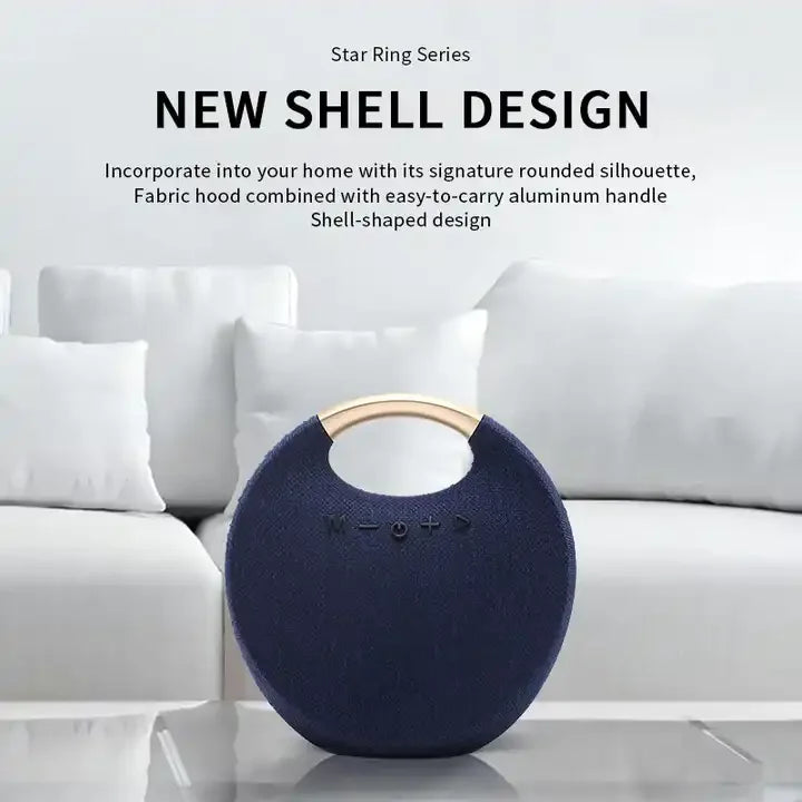 B32 Plastic Music Player OEM & ODM Customized Mini Portable Wireless Speakers with Fabric for Mobile Phones and Outdoor Use