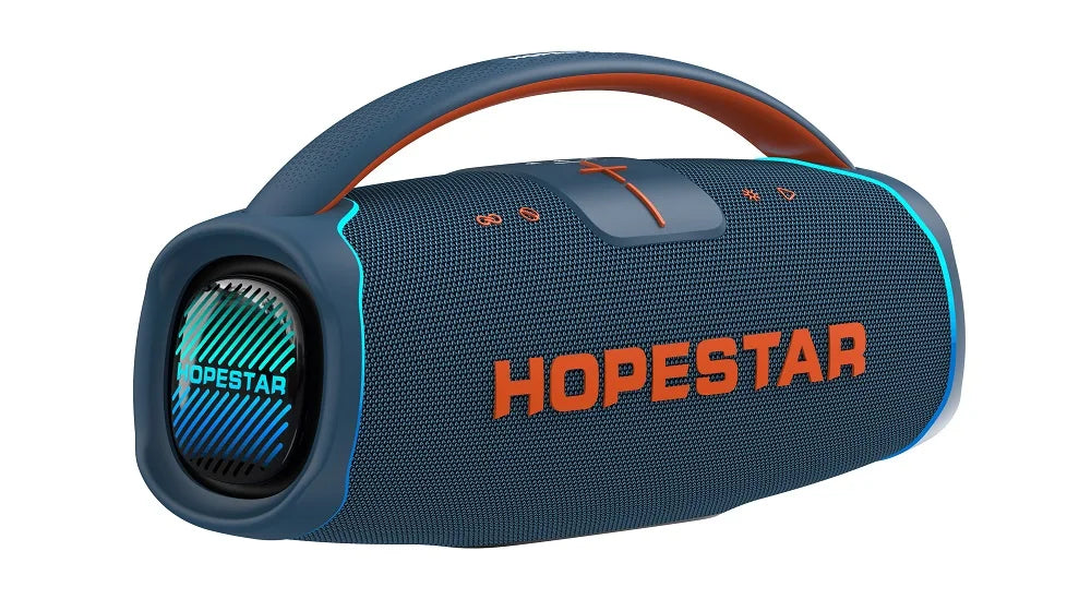 HOPESTAR A65 Wireless Blue Tooth Speaker Portable Microphone  Subwoofer Outdoor Wireless High-power Speaker Boombox