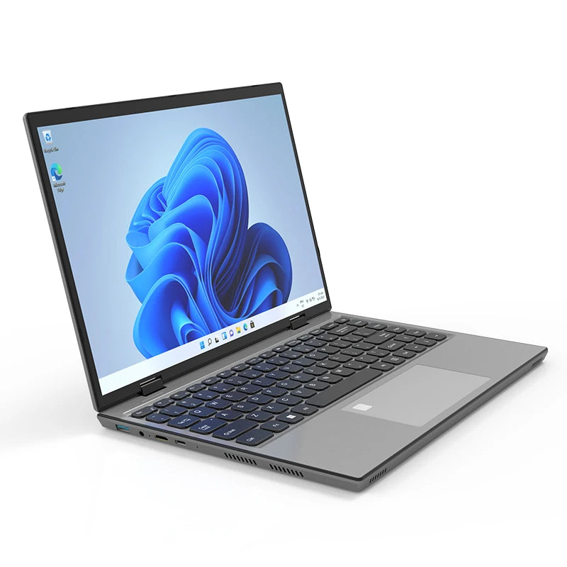 360 YOGA Laptop 14" Touchscreen Notebook Shell Aluminum Alloy Intel N95 Quad Core Office Laptop for Business