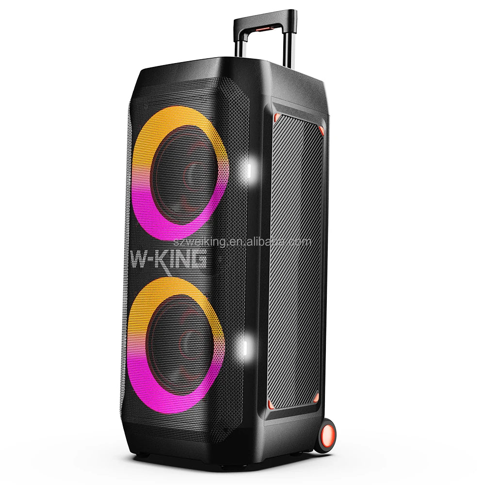 Original W-King T12 PartyBox Speaker New Released 270W Karaoke Bluetooth Speaker Party Music Player Soundbox Boombox