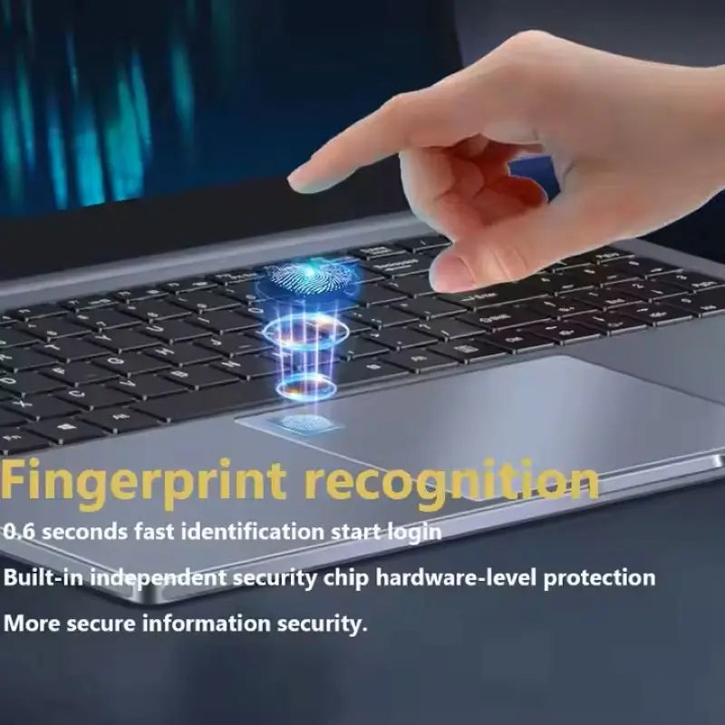 Brand New Fingerprint 15.6inch Intel Core I7 1185g7 Quad Core DDR4 UK Plug 16GB 32GB Business Gaming Laptop