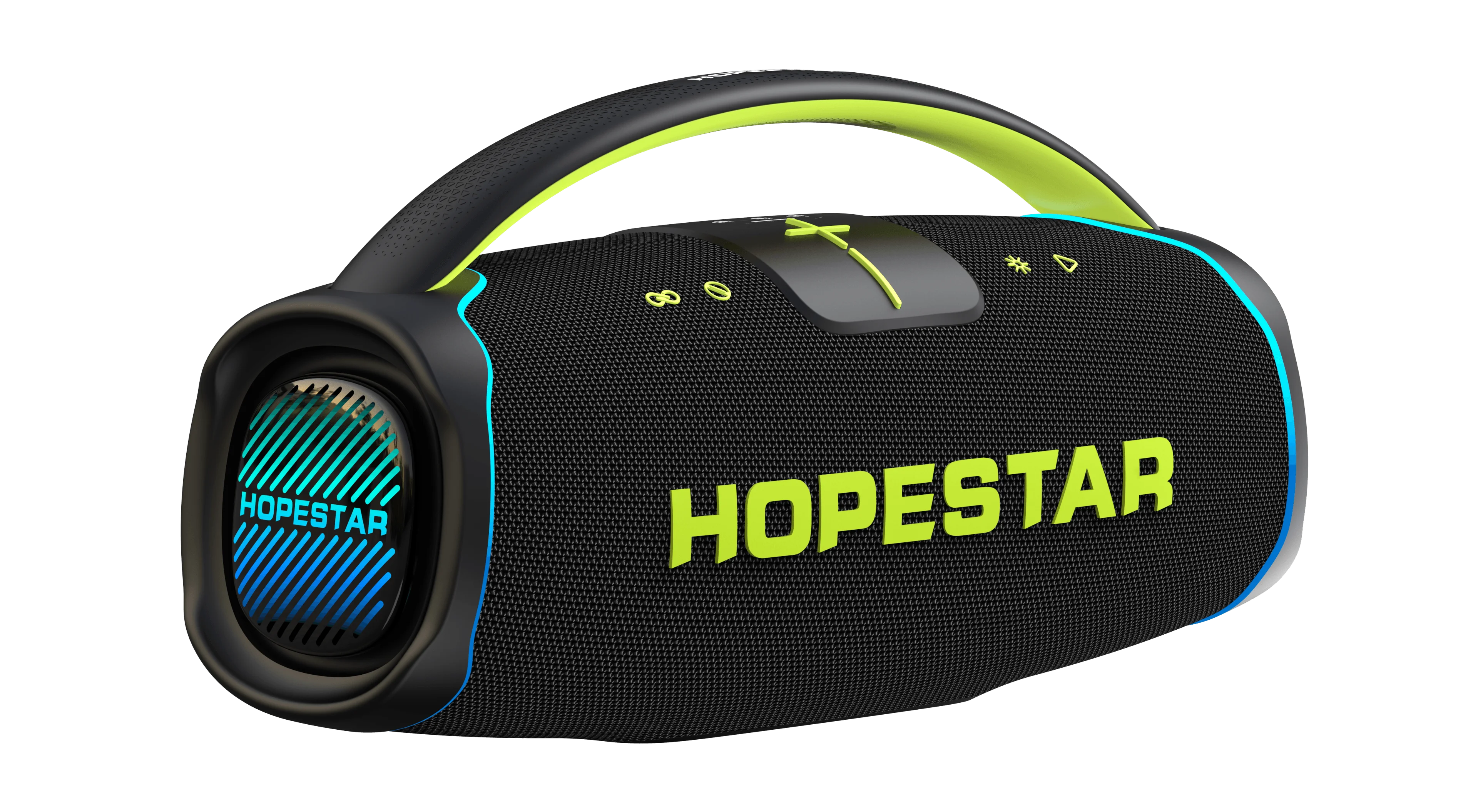 HOPESTAR A65 Wireless Blue Tooth Speaker Portable Microphone  Subwoofer Outdoor Wireless High-power Speaker Boombox