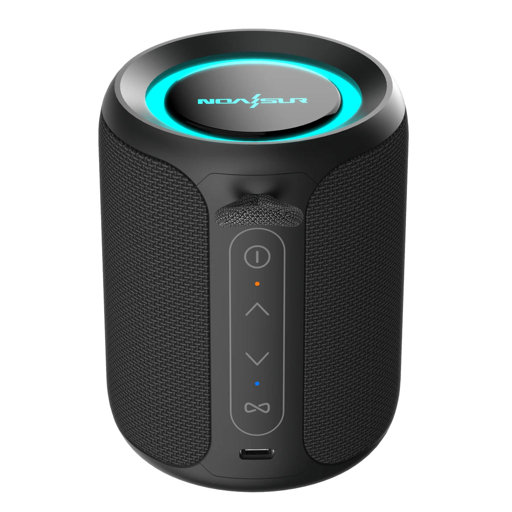 Portable Bluetooth MINI Speaker IPX6 Waterproof 15W Powerful Sound Box Bass Wireless Pairing RGB Light TF TWS Speakers