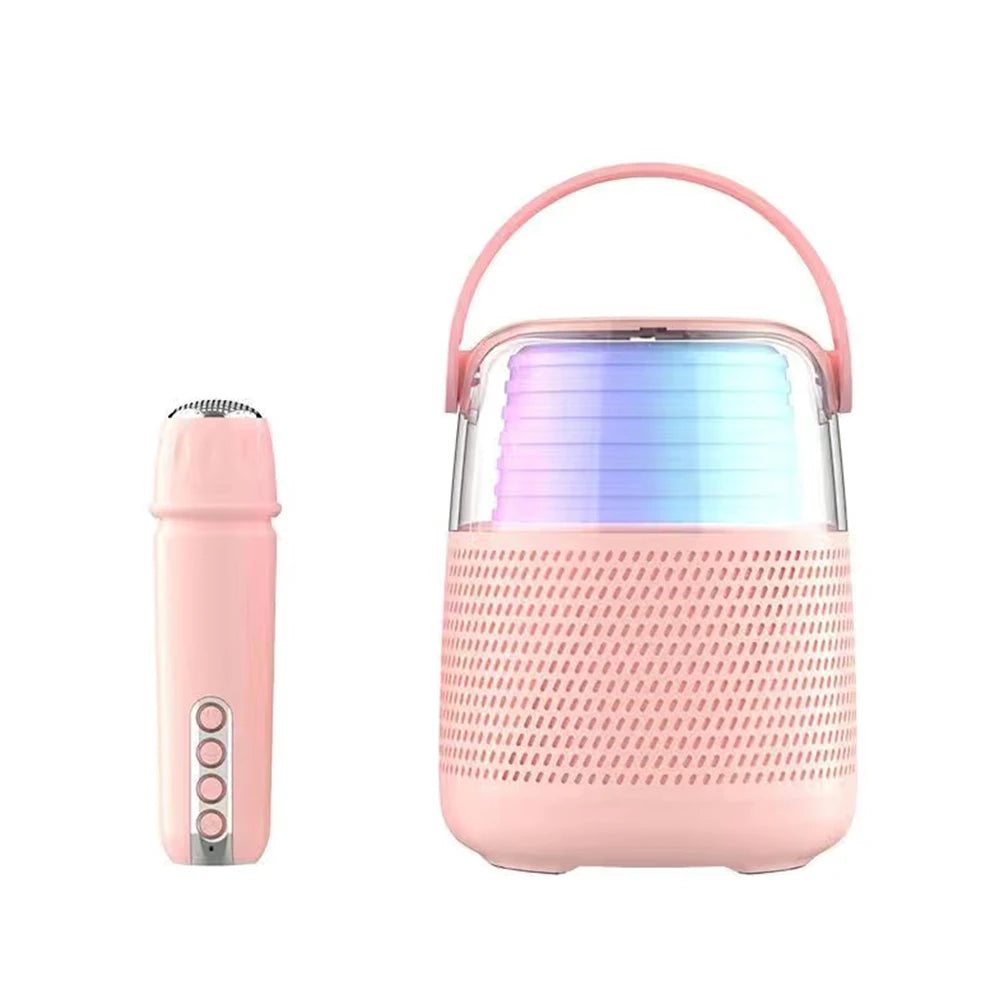 Cyboris Y1 Mini Karaoke Player Wireless Speakers Portable Microphone BT Speaker Sound Family Party Karaoke Subwoofer Boombox