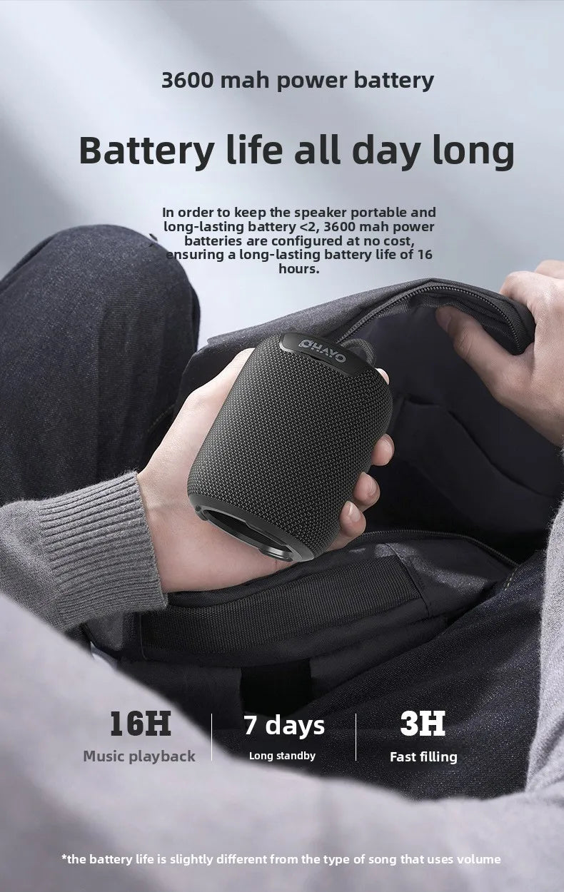 Modern X2 Mini for Bluetooth Speaker Portable Outdoor Waterproof Cross Card-Insert Design Bass Wireless Battery