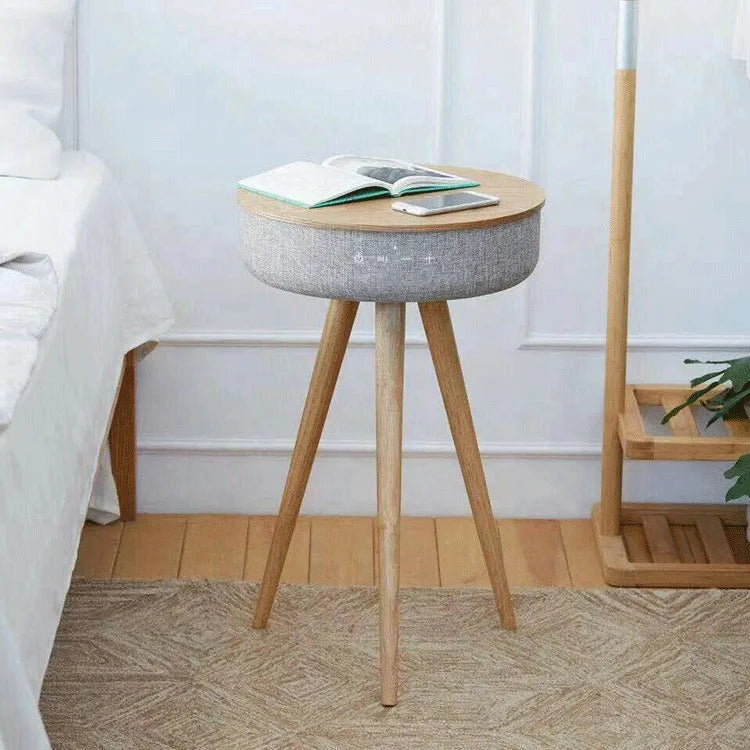 Professional 2.0 Speaker Manufacturers 6600mAh Power Bank Wireless Speakers Charging Side Coffee Table Speakers With Bluetooth