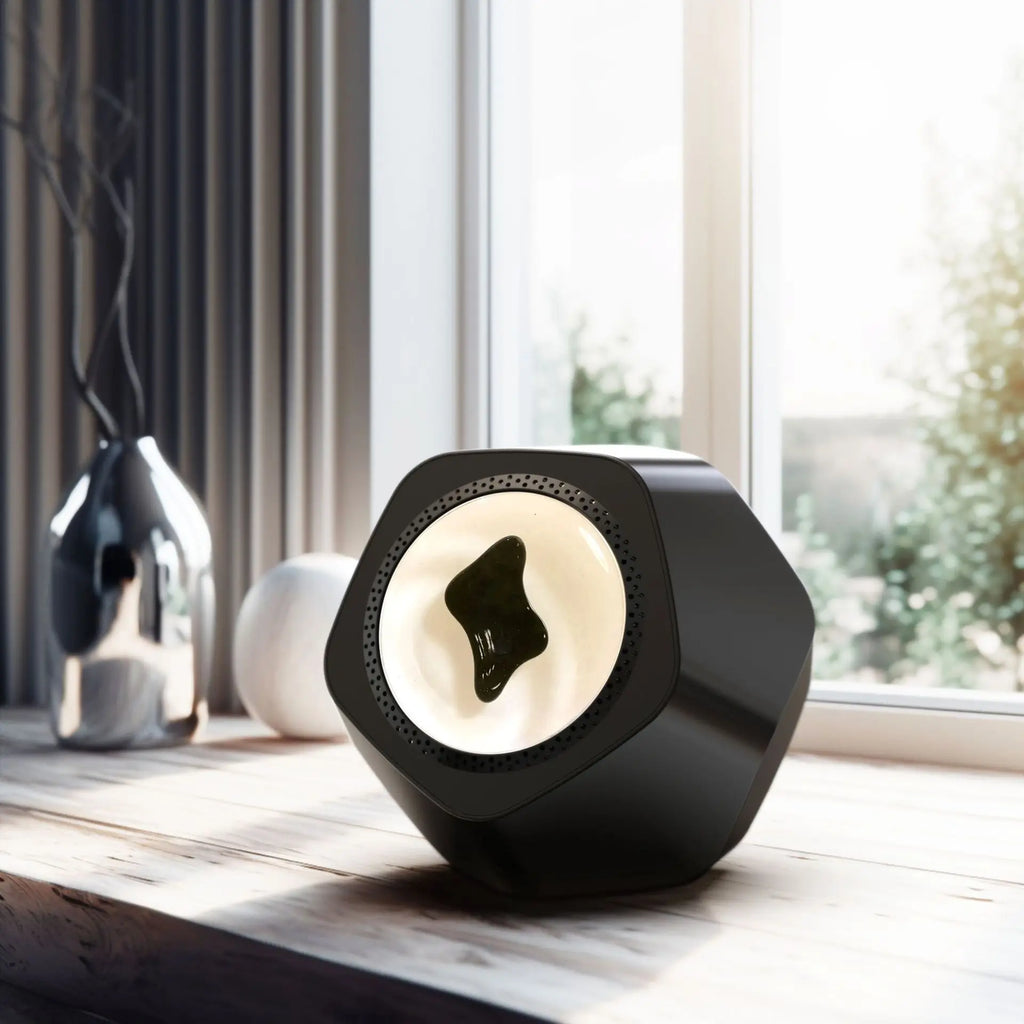 Venom Magnetic Fluid Bluetooth Speaker With Led Light Ultra-low Frequency Rhythm Human-machine Interaction Creative Gifts