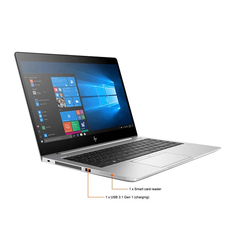 Wholesale Portable 95% New For-HP EliteBook 840 G5 I7-8th 8GB Ram 256 SSD 14.1" Notebook Business Laptops Computer Laptop