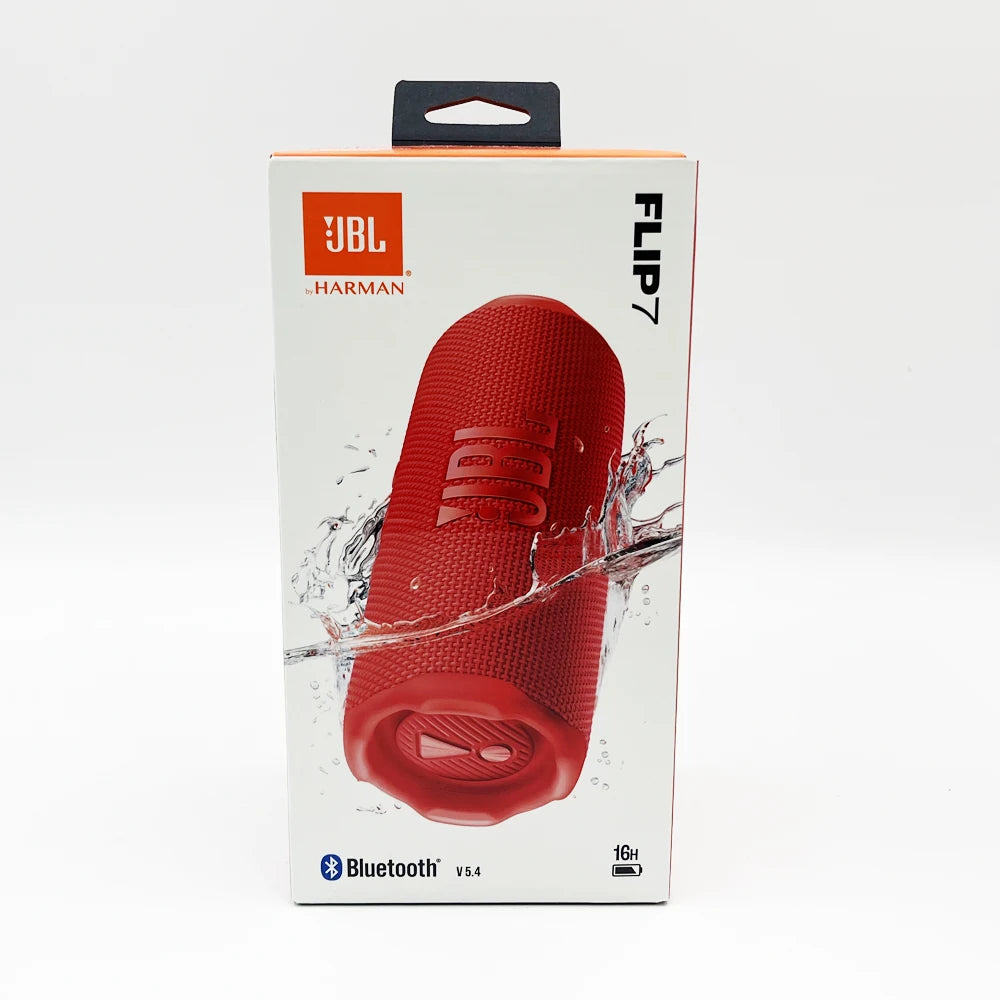 JBL FLIP7 Portable Bluetooth Speaker, Featuring a Subwoofer, AI Sound Enhancement, Suitable for Camping, and Track Events