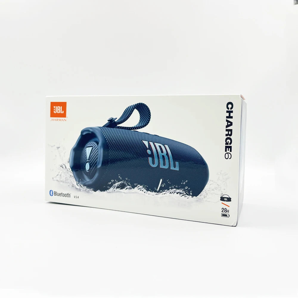 JBL Charge 6 Al Enhanced Portable for Bluetooth Speaker with Subwoofer Dust-proof and Waterproof Outdoor/Desk Use Speakers