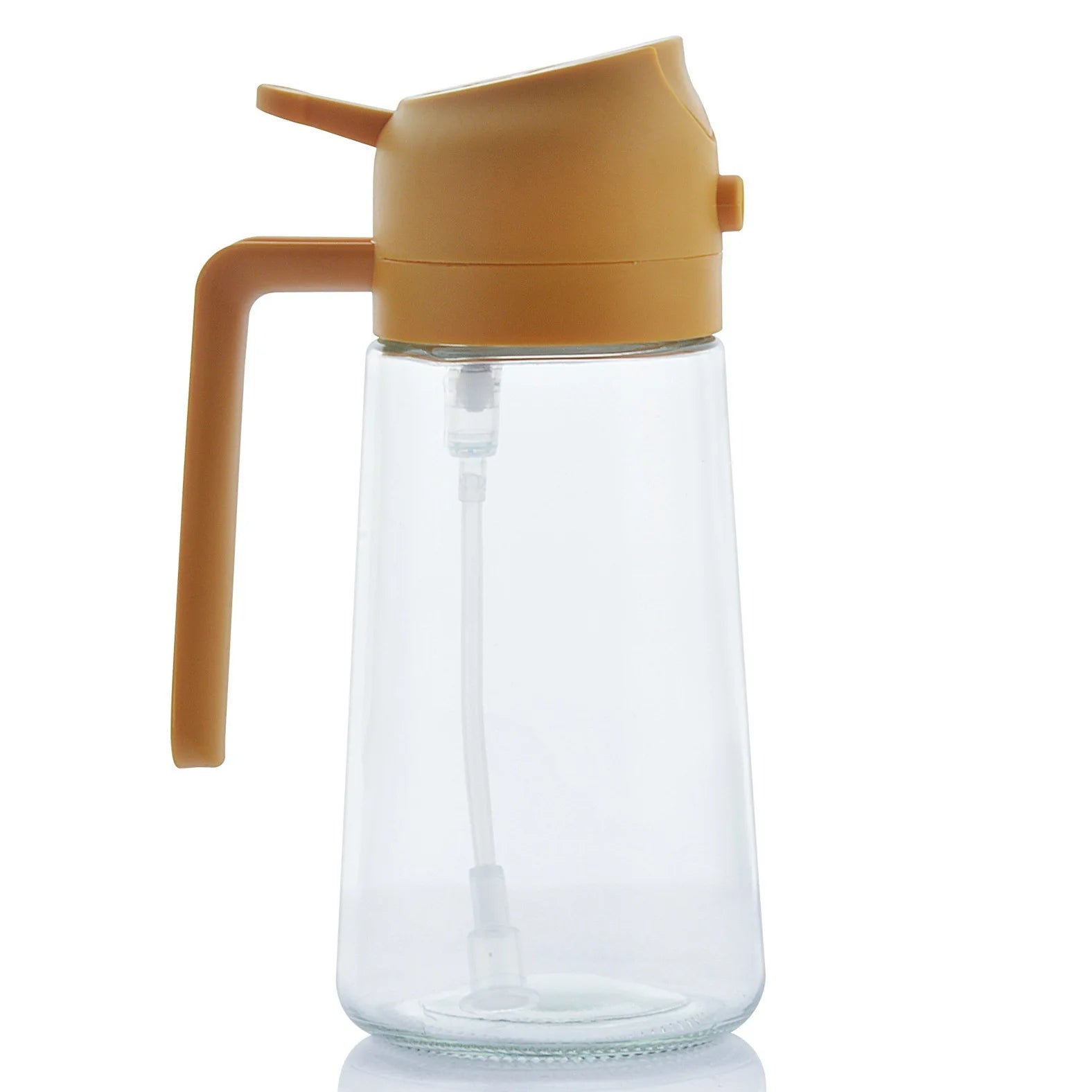 16oz 2 in 1 Olive Oil Sprayer for Cooking Kitchen Salad Barbecue Air Fryer Oil Dispenser Bottle