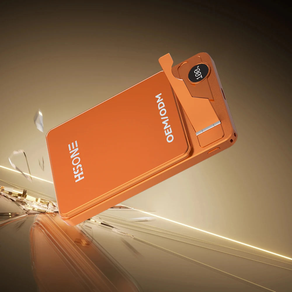 F15 L 20W Powerbank 10000mAh with Digital Display, Stand Function Powerful Power Bank for Laptops & Phones Travel Trips