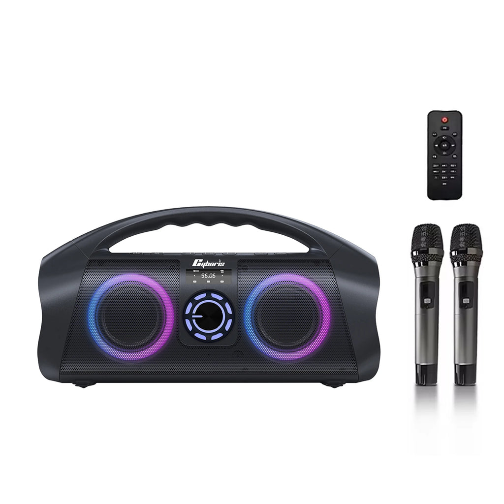 F29 Portable 120W High Power BT Speaker IPX7 Waterproof RGB Colorful Light Speakers Wireless Subwoofer Stereo Surround TWS FM