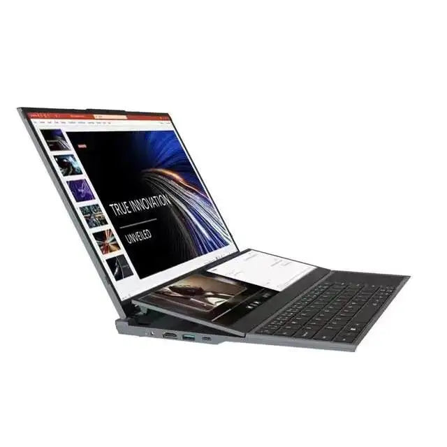 Oem I7 I9 Factory Dual Screen Notebook Intel Core I7-9750H 16Inch+14Inch 2K Touch Screen Laptop for Business New Laptop