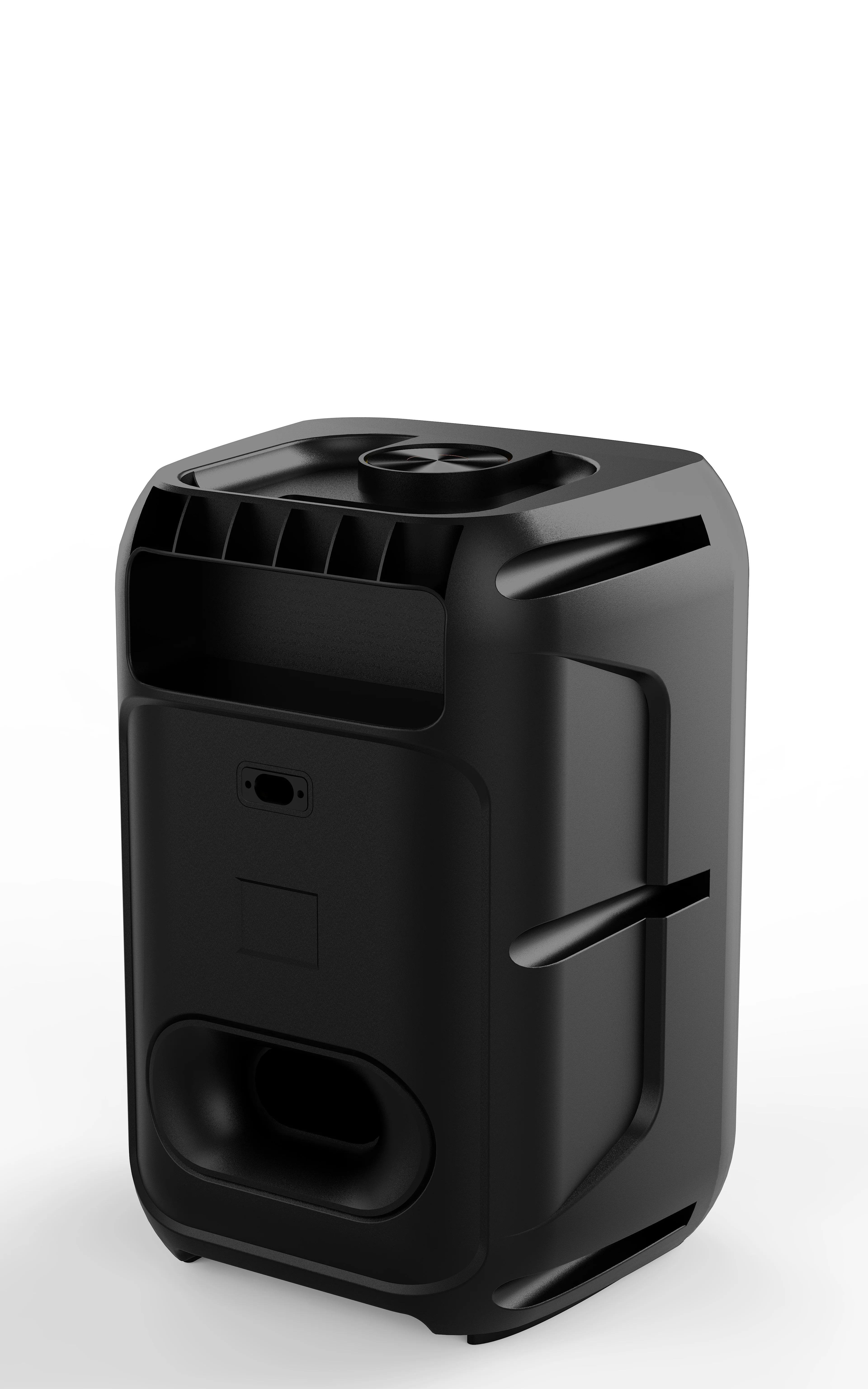 Powerful Wireless Bluetooth Boombox Speaker With Microphone for Portable Karaoke and DJ Party