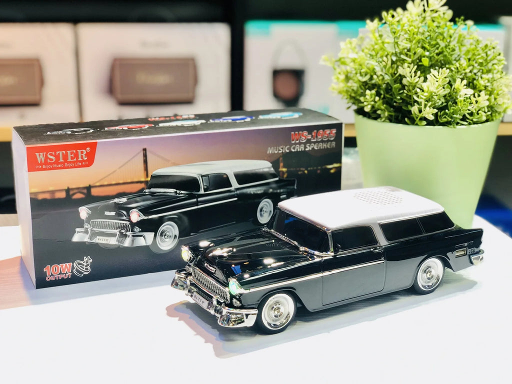 NEW DESIGN WS-1955 Smart Mini Party Car Outdoor Home Theater Sound System Portable Wireless Speaker