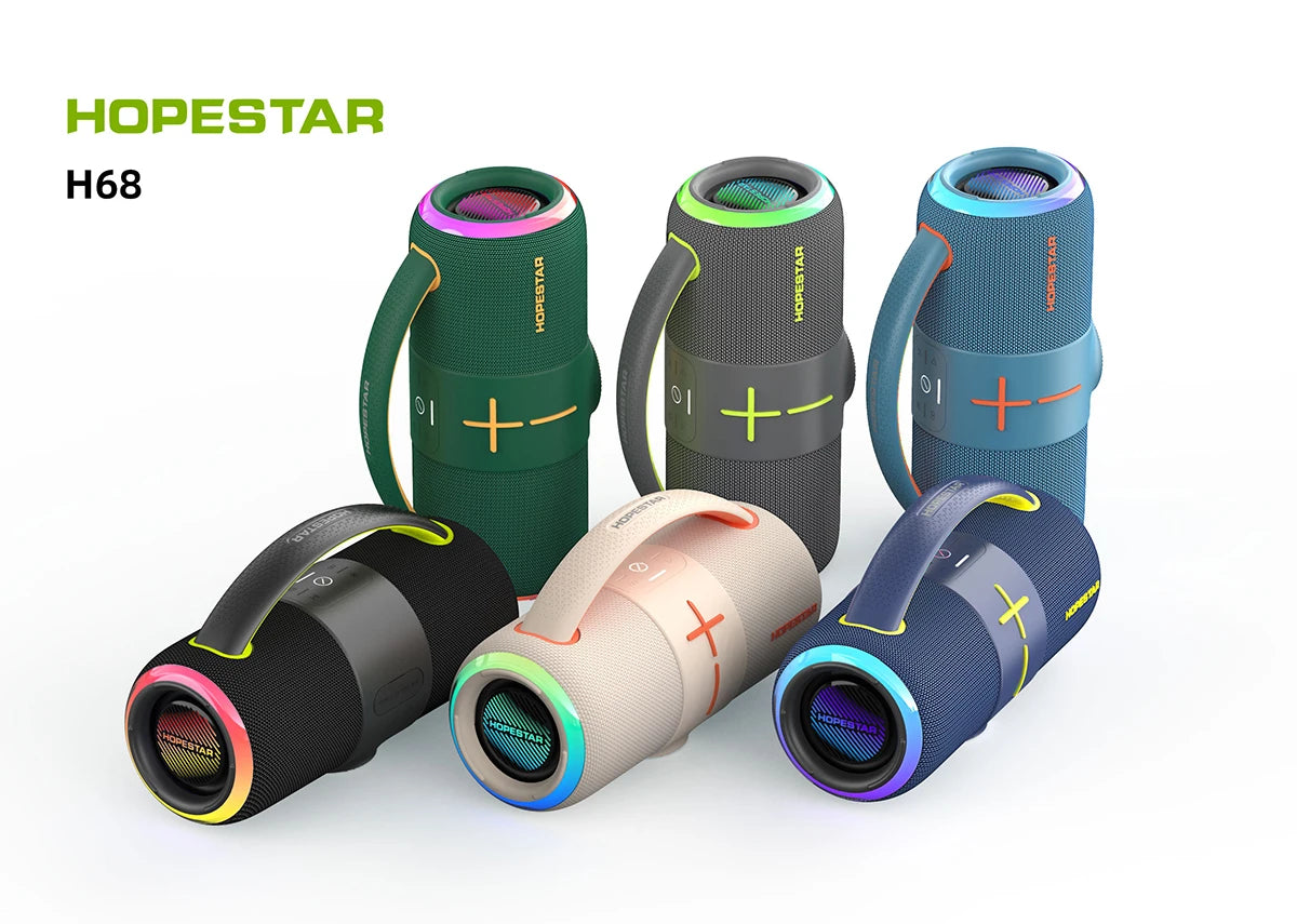 HOPESTAR H68 Top Sell bluetooth Speaker Portable Speaker Waterproof IPX6 Wireless Outdoor Blue Tooth Speakers