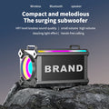 2025 Factory New Outdoor Portable Wireless Bluetooth Speaker Mini Speakers Strap TF Card Bass High Quality Loud RGB Lighting