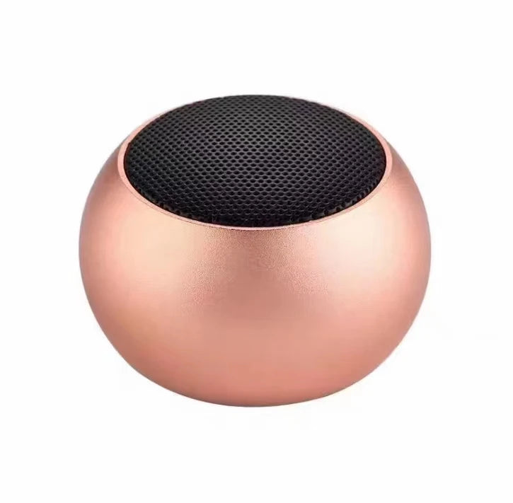 Oudiobop M3 Mini Computer Speakers with Built-in Mic for V5.1 Battery Powered for Mobile Phone & Outdoor Use