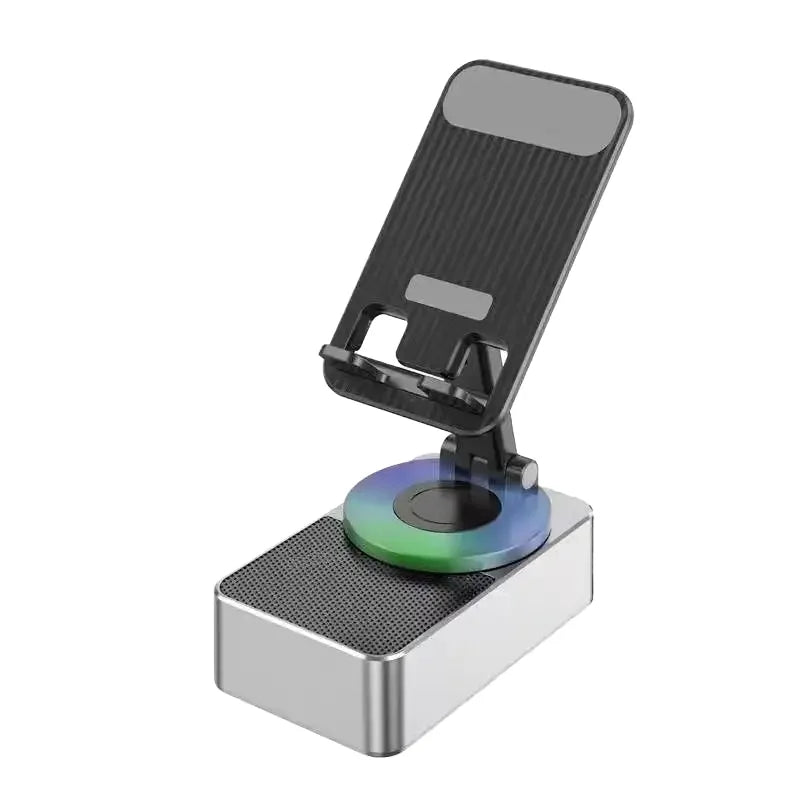 Factory 4-in-1 360 Rotating RGB Wireless for Bluetooth Speaker Mini Portable 3W Computer Woofer USB AUX Battery-Powered Features