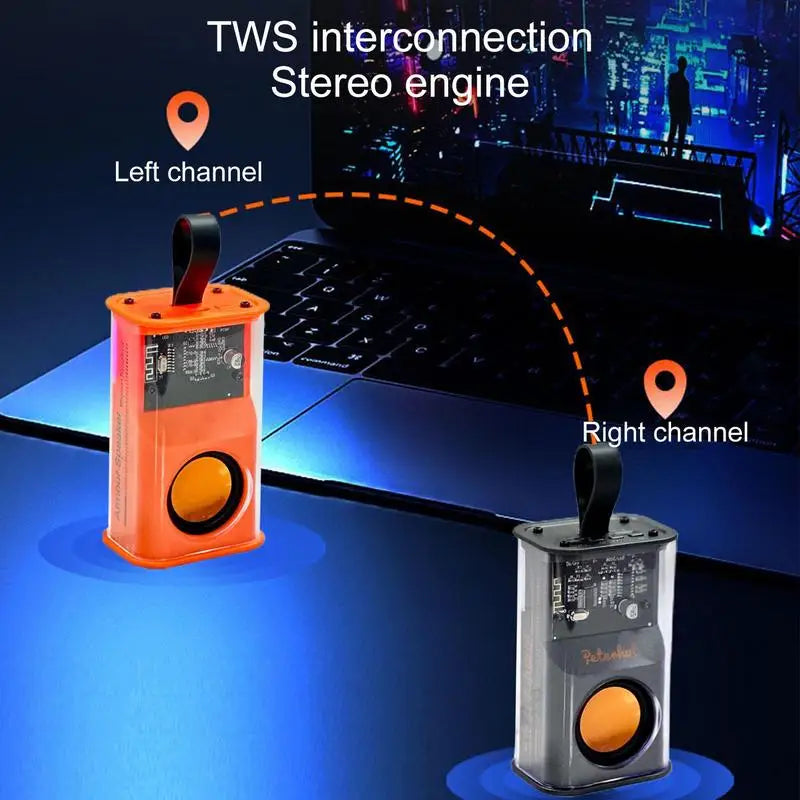 Manufacturer Direct Sales High Quality Wireless Bluetooths Mini Car Speakers Outdoor Stereo Waterproof BT Speaker