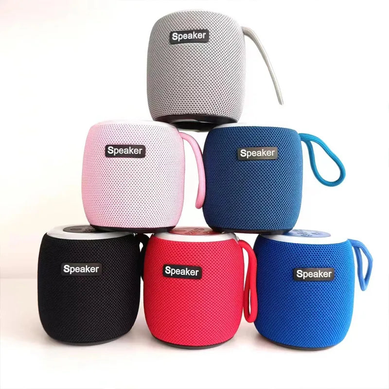5W RGB for Bluetooth V5.3 IPX4 Waterproof Wireless Portable Speakers Subwoofer TF USB Power Low MOQ Customizable Logo Car Home