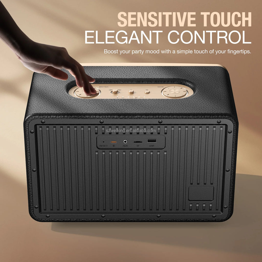 Wholesale W-King H330 Outdoor Bluetooth Speaker Karaoke Speakers Wireless Portable Subwoofer for Stores Bars Workshop Great Bass
