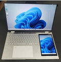 Brand New Dual Screen Laptop 15.6 Inch 7 Inch Touch Screen Intel N95 16GB 1TB SSD Gaming Business Office US Backlit Keyboard
