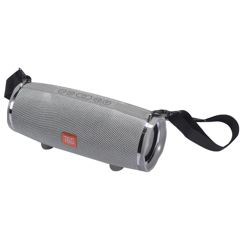 Factory Direct Sales TG189 Wireless Speaker Colorful Dazzling Light for Bluetooth Speaker Card U Disk Convenient for Mobile