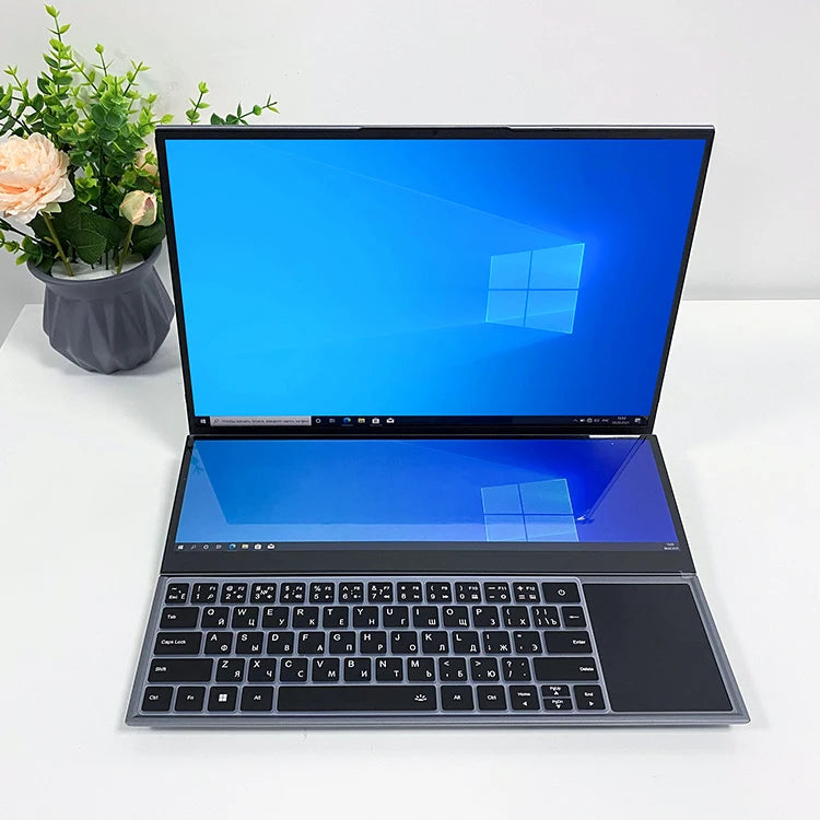 High Quality New 16+14-inch Dual-screen Intel Core I7 12-core 5.0GHz 120Hz Metal Body 11 1TB SSD Business Laptop