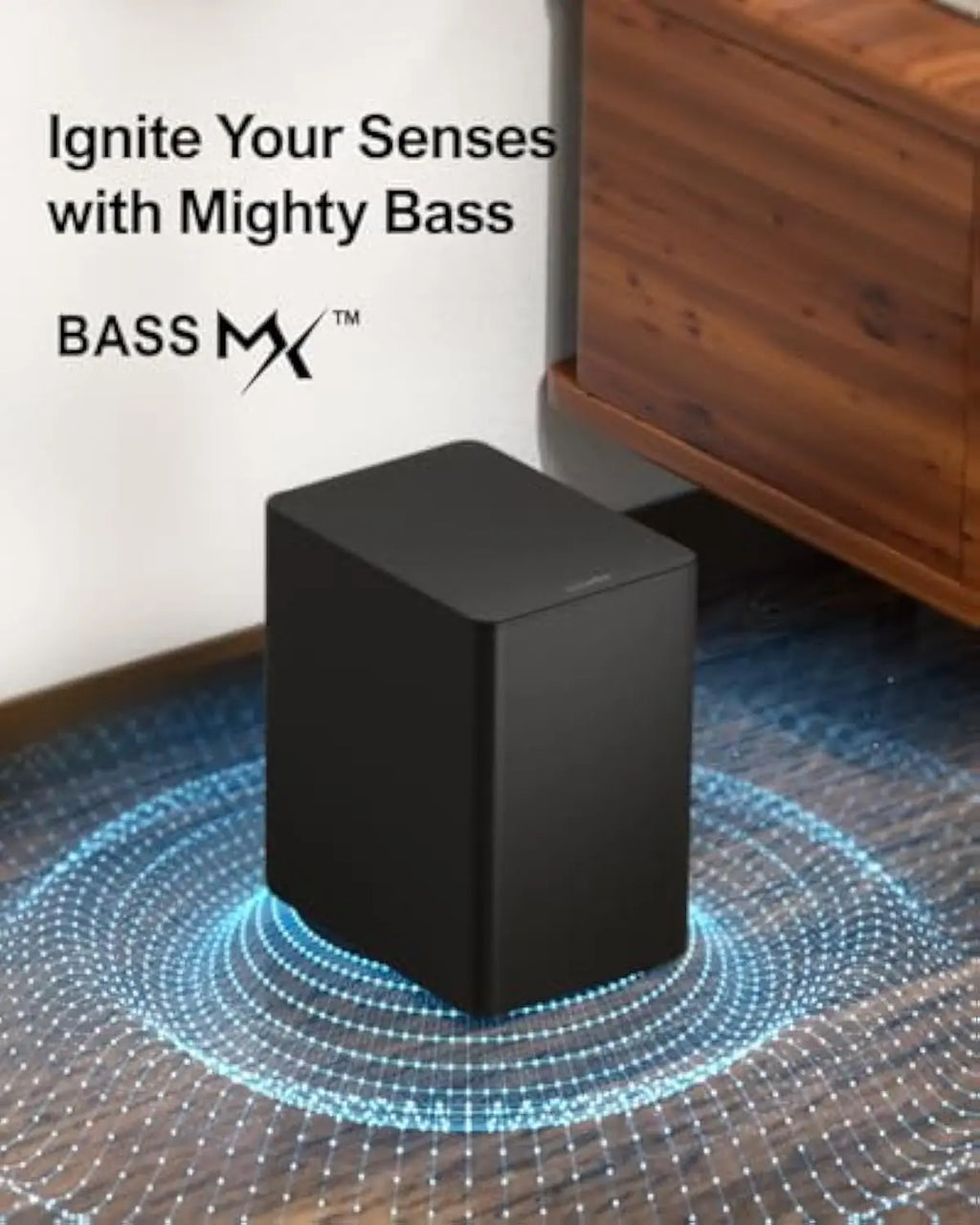 5.1 Surround Sound System with Dolby Atmos & Wireless Subwoofer, 410W Bluetooth Home Theater