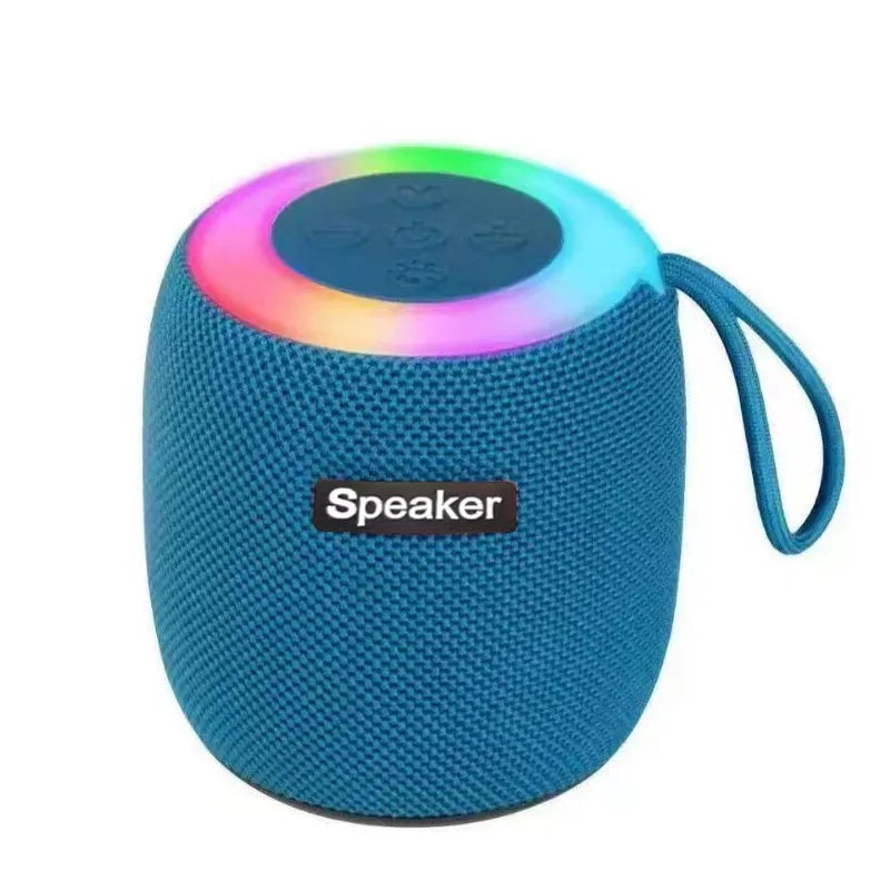 5W RGB for Bluetooth V5.3 IPX4 Waterproof Wireless Portable Speakers Subwoofer TF USB Power Low MOQ Customizable Logo Car Home