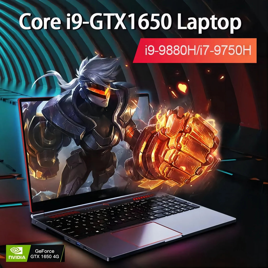 16-Inch Fast Speed Gaming Laptop Intel I5 12450H for GTX 4050 6GB IPS 144Hz E-Sports Screen Backlit Keyboard Metal Case