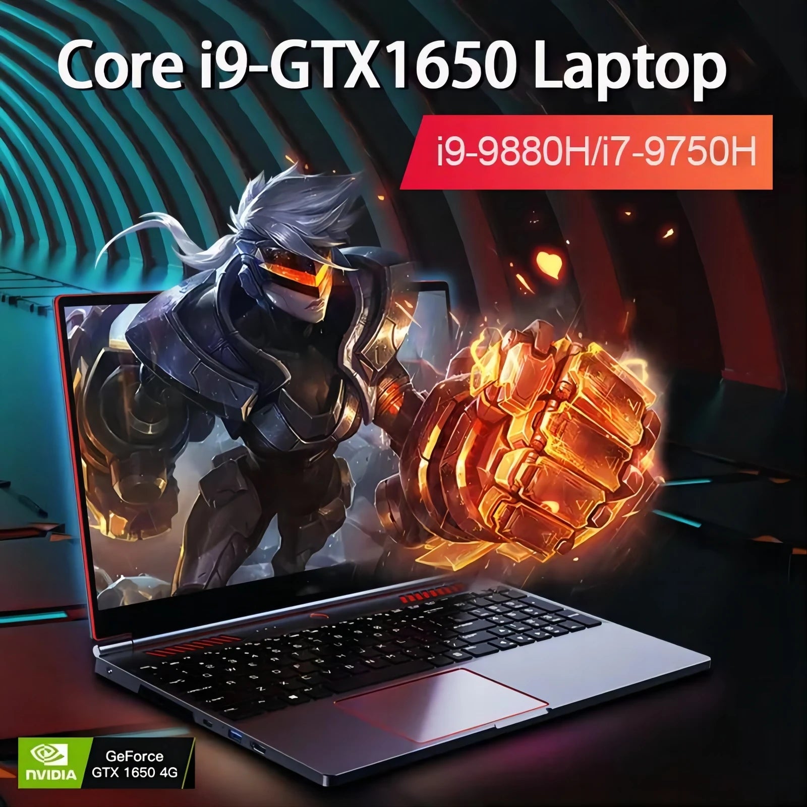 16-Inch Fast Speed Gaming Laptop Intel I5 12450H for GTX 4050 6GB IPS 144Hz E-Sports Screen Backlit Keyboard Metal Case