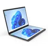 2025 Hot Selling Brand New TouchYoga Professional Portable Gaming Laptop 2-in-1 14+14 Dual Touch Screens Intel Metal English