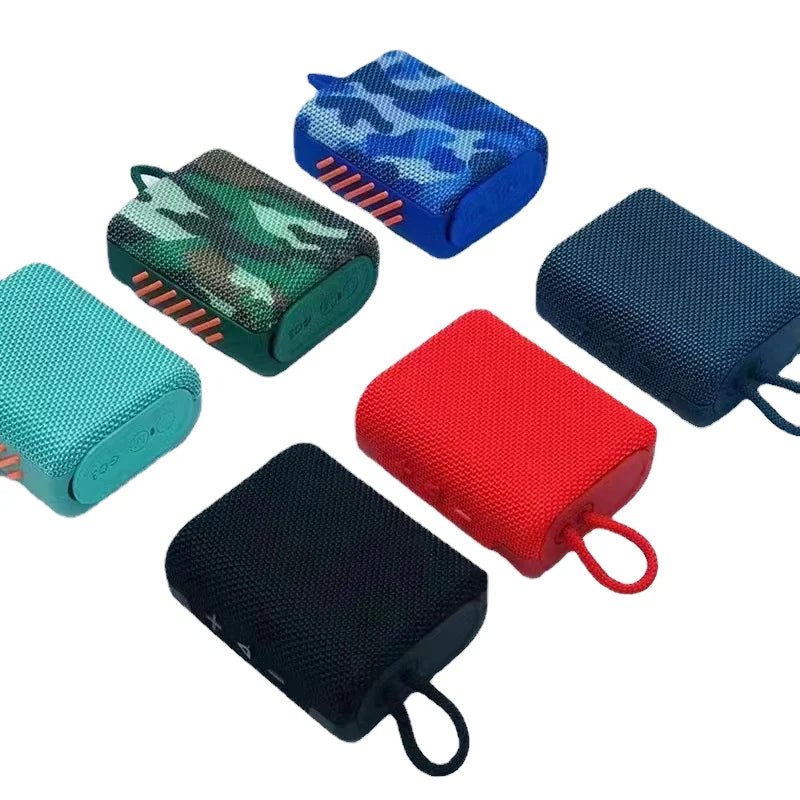 Hot Sale Portable G3 Wireless Mini Speakers Waterproof Outdoor Bass Sound for Blue-tooth Sports Party Box LED Airplay DC Plastic