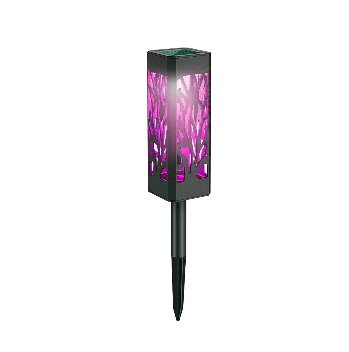 Solar Lights Outdoor with Solar Panel Pathway Lights IP65 Waterproof Garden Lights Auto ON/Off for Landscape Pathway Patio Decor