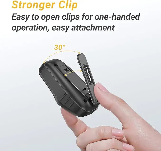 GA Wearable Bluetooth Speaker IP67 Waterproof Clip-on Mini Portable Speakers Wireless Clip Speaker With Built-in Mic Hands