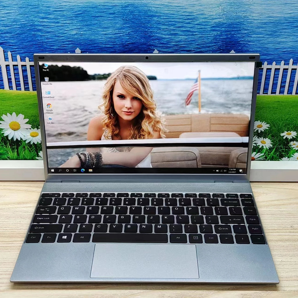 Laptop Computer B14A1 Business Gaming 14 Inch IPS Screen Gooo High Quality 8G+512G  Intel J4115 Laptop Pc