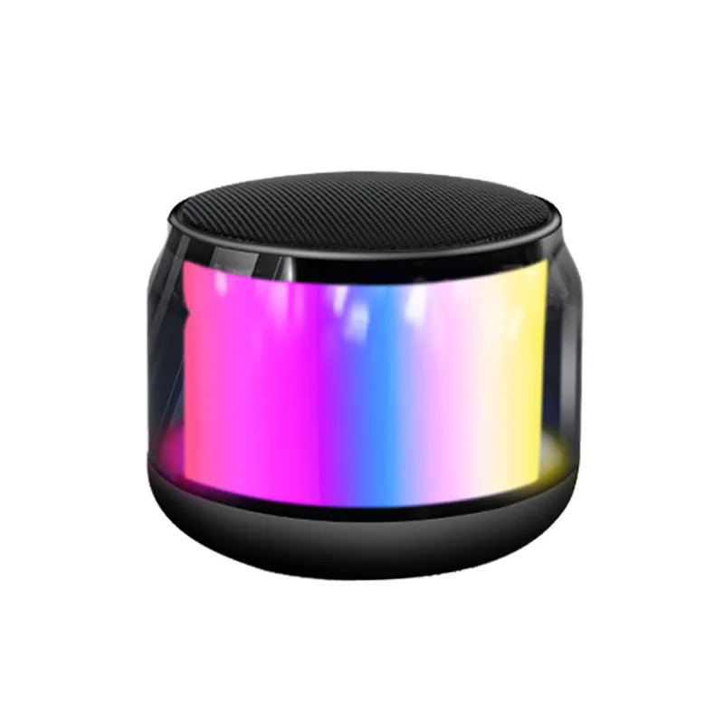 OKOPS300 Mini Portable Sci-Fi LED Lighting Multi-functional Subwoofer Wireless for Speaker IPX9 Computer Mobile Phone
