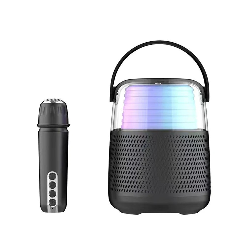Cyboris Y1 Mini Karaoke Player Wireless Speakers Portable Microphone BT Speaker Sound Family Party Karaoke Subwoofer Boombox